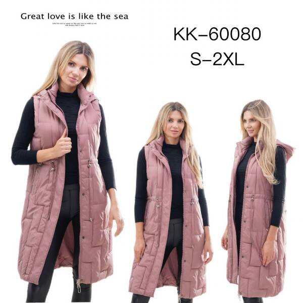 Kamizelka damkie Roz S-2XL, 1 Kolor Paczka 5 szt 1